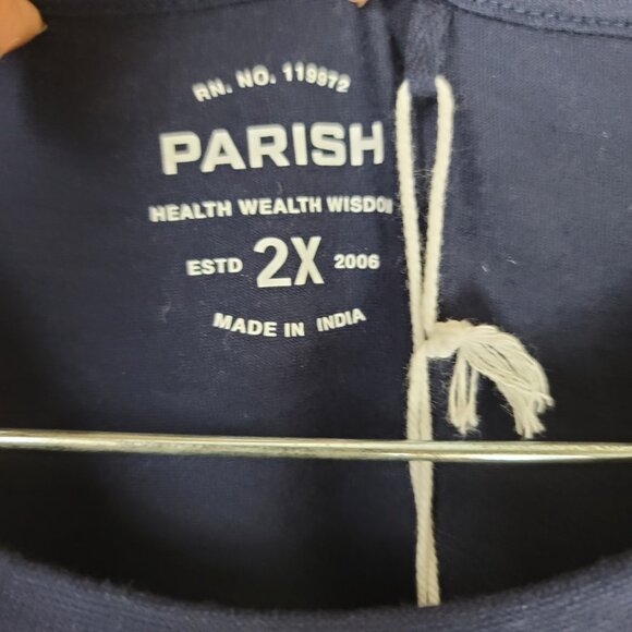 Parish Nation Embroidered Flag Short Sleeve T-Shirt Size 2X - Picture 9 of 11